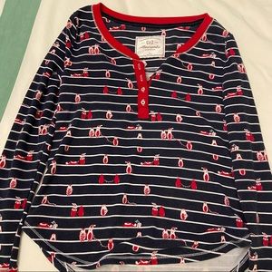 Abercrombie & Fitch Penguin Thermal Pajama Set